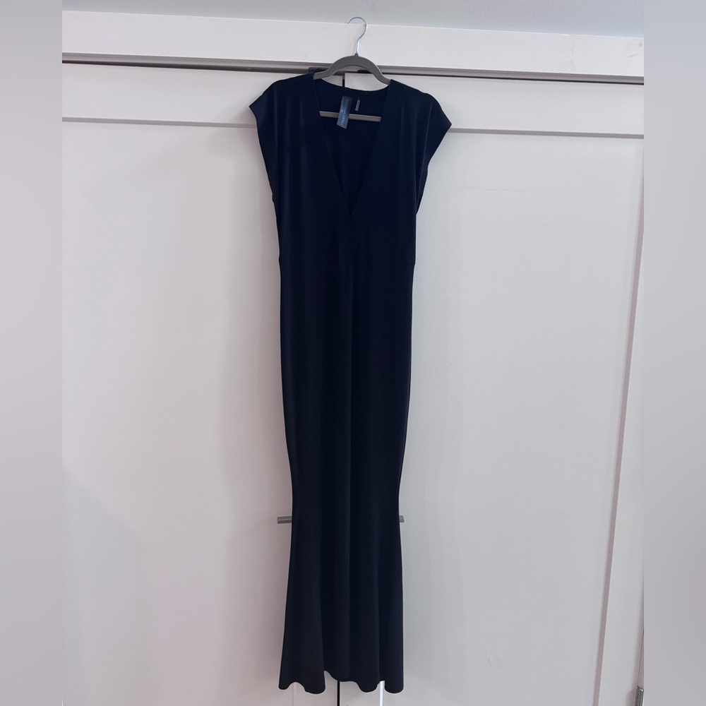 Norma Kamali Black Maxi Dress